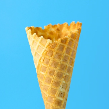 an ice-cream cone